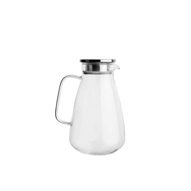 glass pitcher with spout